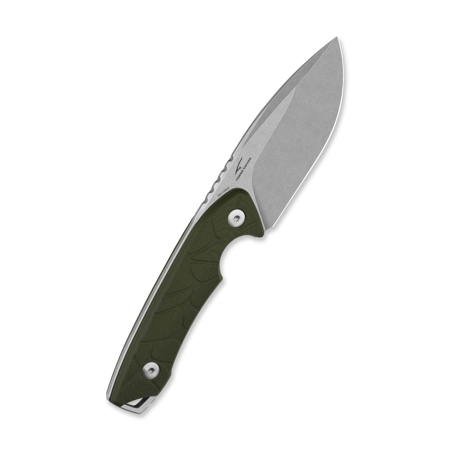 QSP Tiny TOT QS169-B1 10Cr15MoV Blade OD Green G10 Handle Fixed Blade Knife