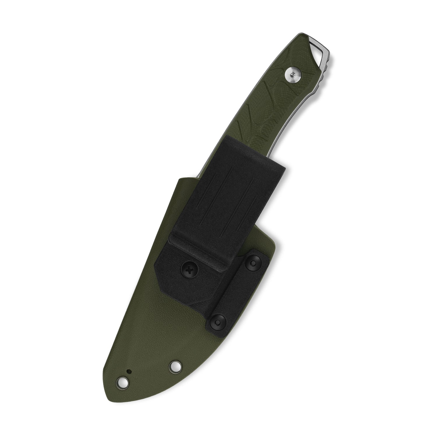 QSP Tiny TOT QS169-B1 10Cr15MoV Blade OD Green G10 Handle Fixed Blade Knife