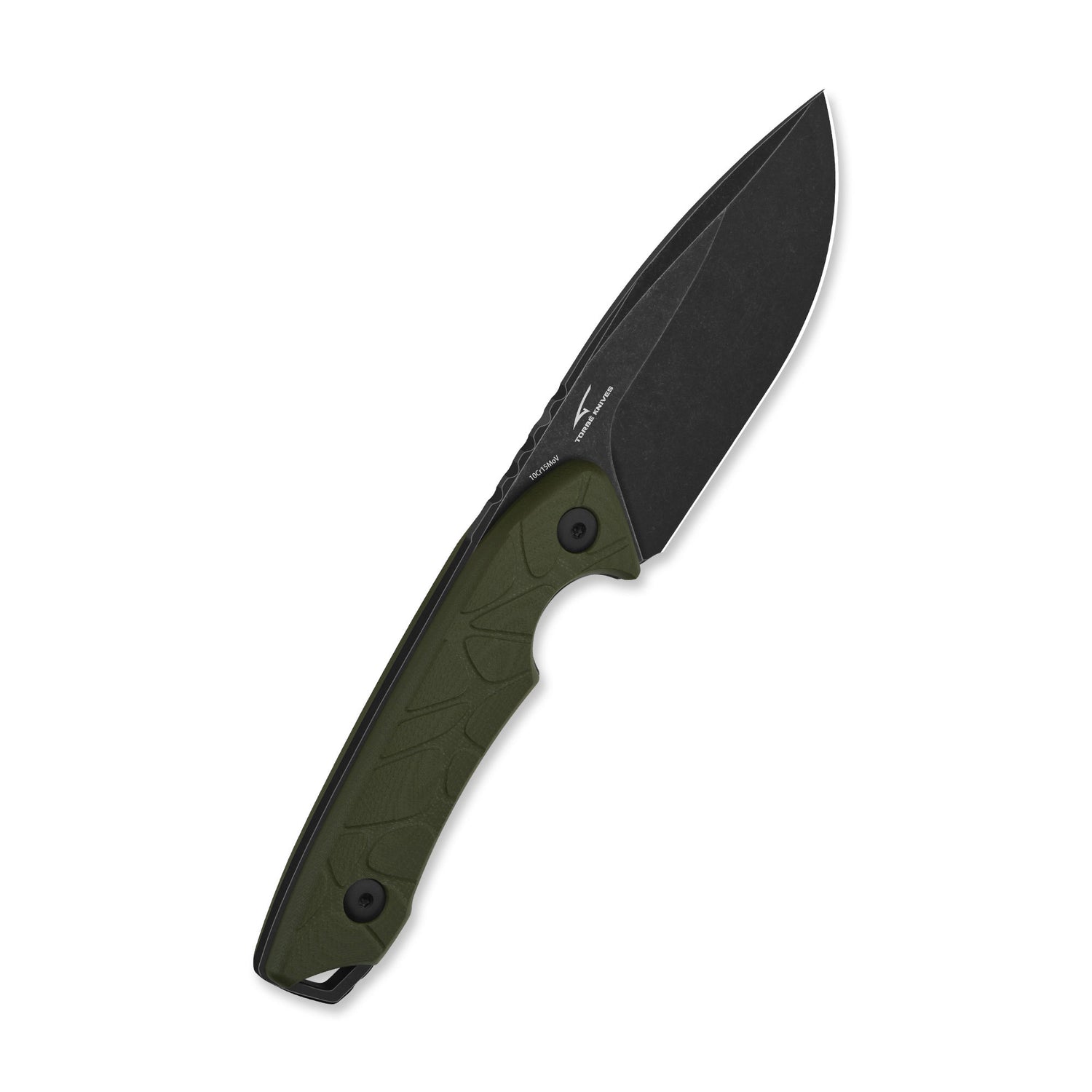 QSP Tiny TOT QS169-B2 10Cr15MoV Blade OD Green G10 Handle Fixed Blade Knife