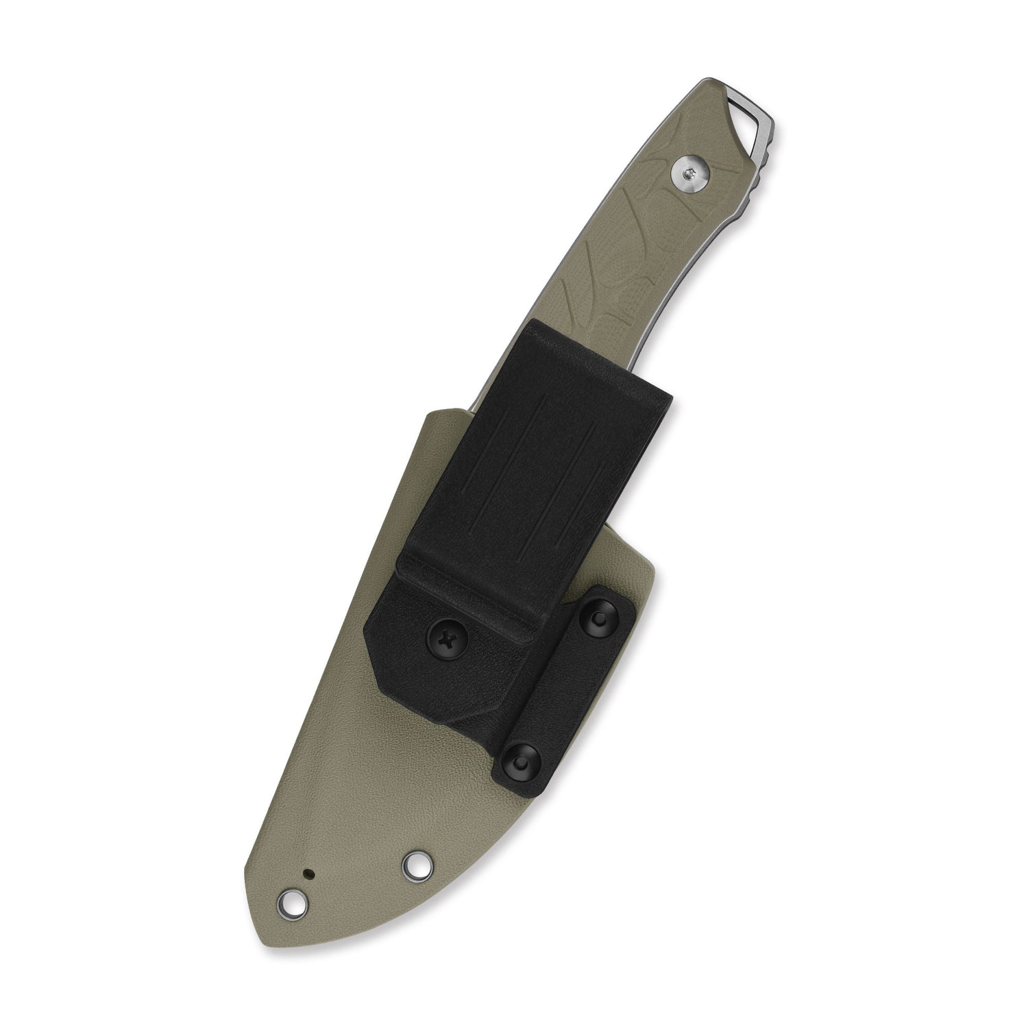 QSP Tiny TOT QS169-C1 10Cr15MoV Blade Sand G10 Handle Fixed Blade Knife
