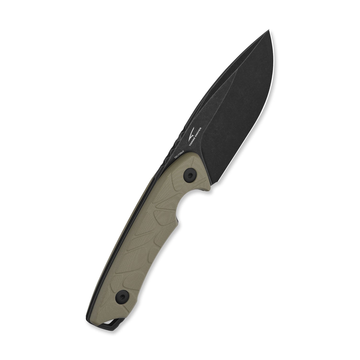 QSP Tiny TOT QS169-C2 10Cr15MoV Blade Sand G10 Handle Fixed Blade Knife