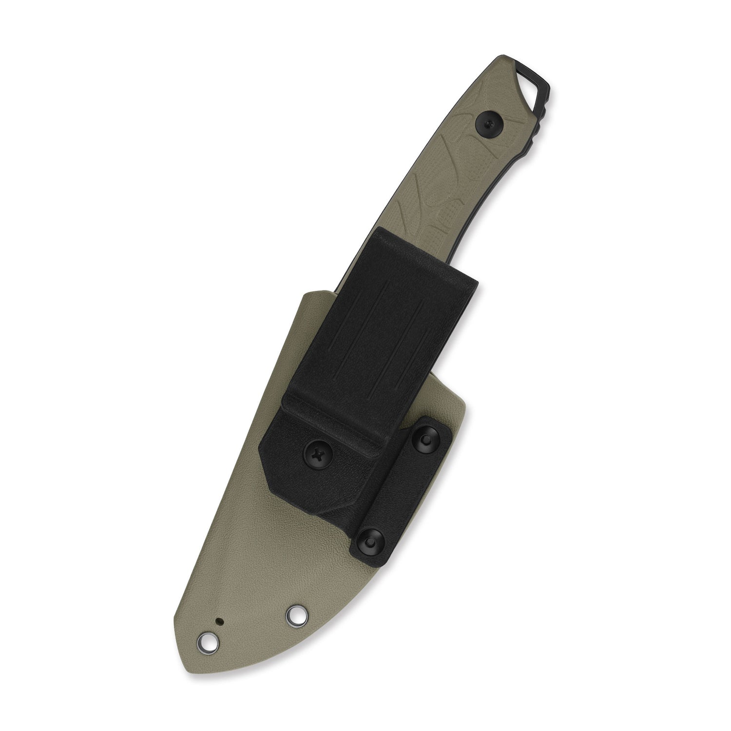 QSP Tiny TOT QS169-C2 10Cr15MoV Blade Sand G10 Handle Fixed Blade Knife
