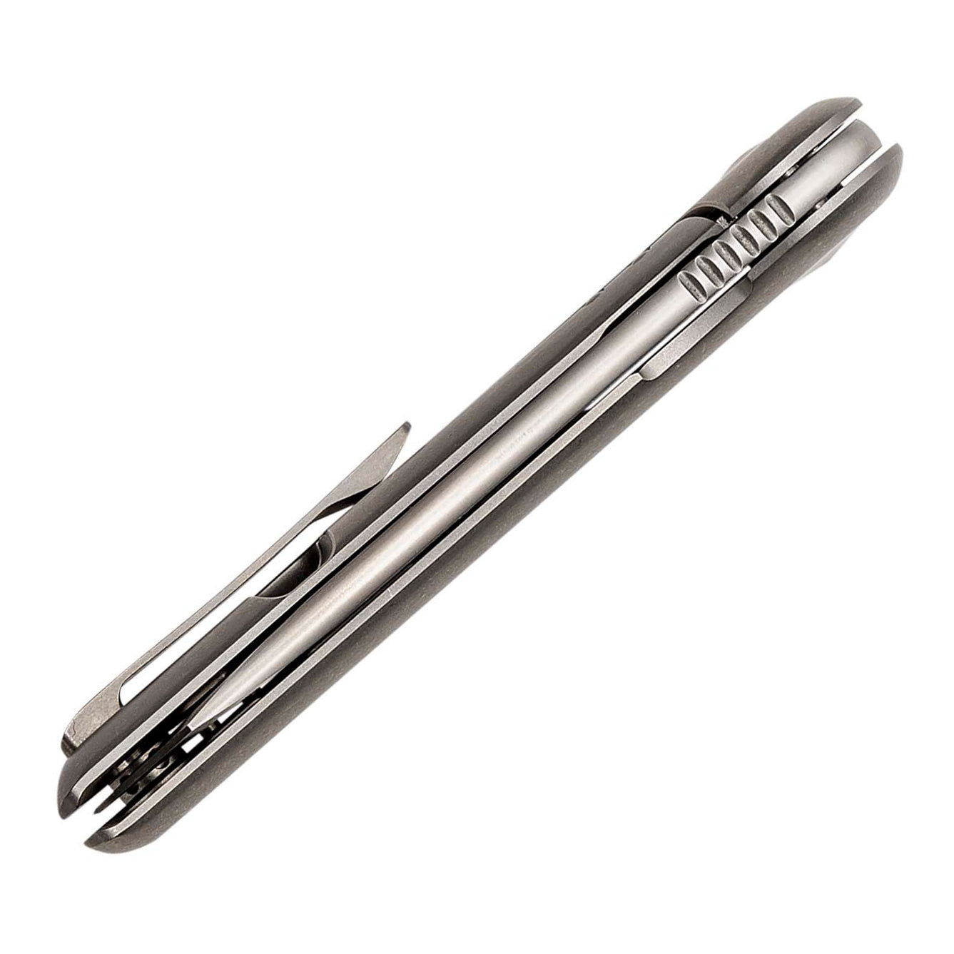 Reate Knives Gents #9 M390 Blade Titanium Handle Flipper Knife Frame Lock