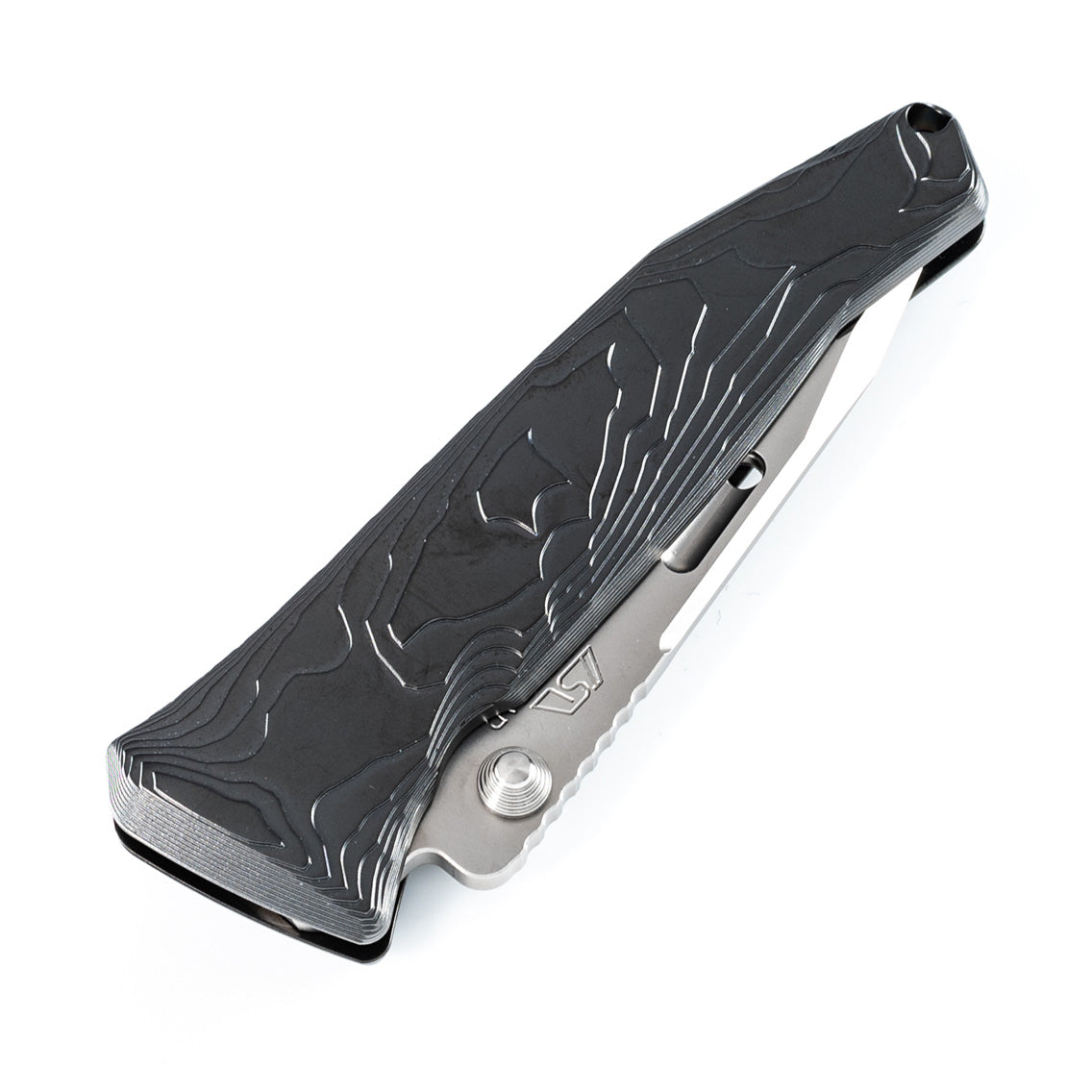 Rockstead SAI-ZDP (BK) Premium ZDP189 BLade Titanium Handle Mirror Finish Folding Knife