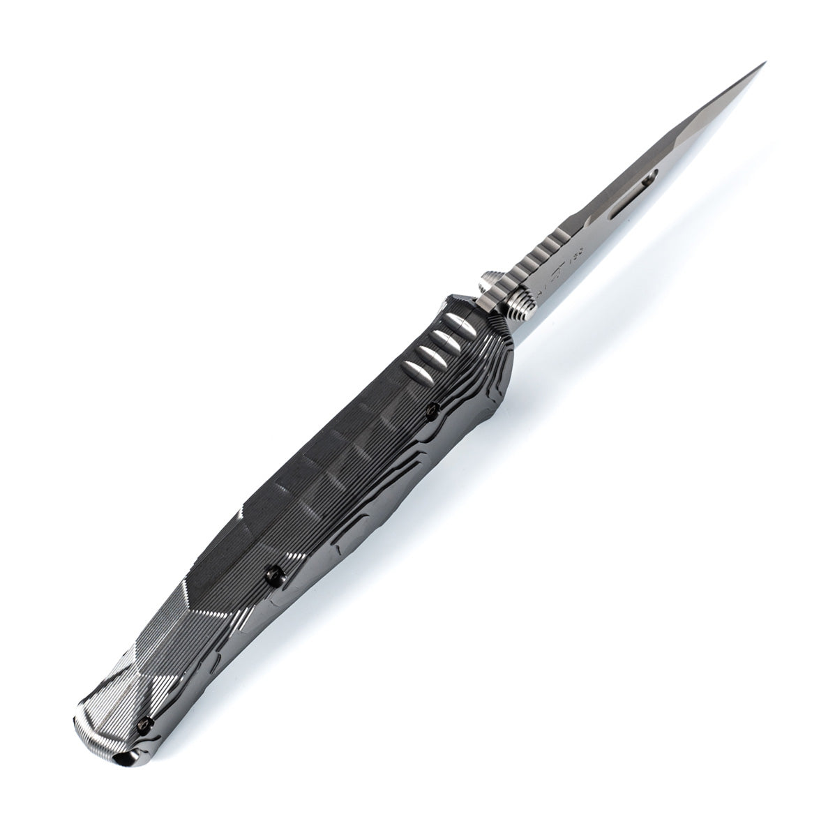 Rockstead SAI-ZDP (BK) Premium ZDP189 BLade Titanium Handle Mirror Finish Folding Knife