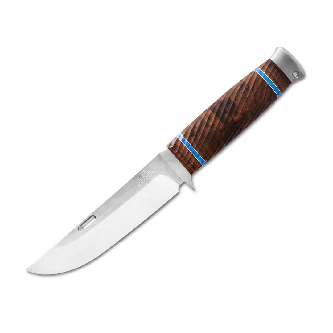 Rockstead Fixed Knives DON-ZDP ZDP189 Blade Titanium Ironwood Handle