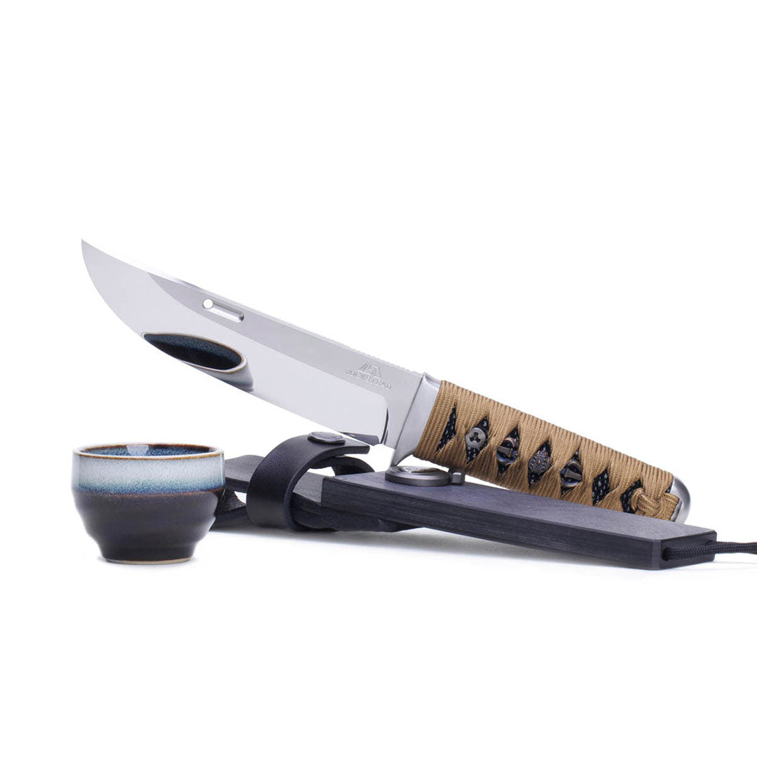 Rockstead Fixed UN-ZDP ZDP-189 Clad by VG10 Blade Ebony Handle Knives Collect