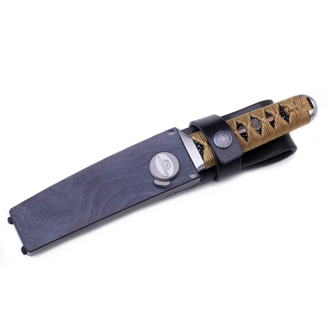 Rockstead Fixed UN-ZDP ZDP-189 Clad by VG10 Blade Ebony Handle Knives Collect