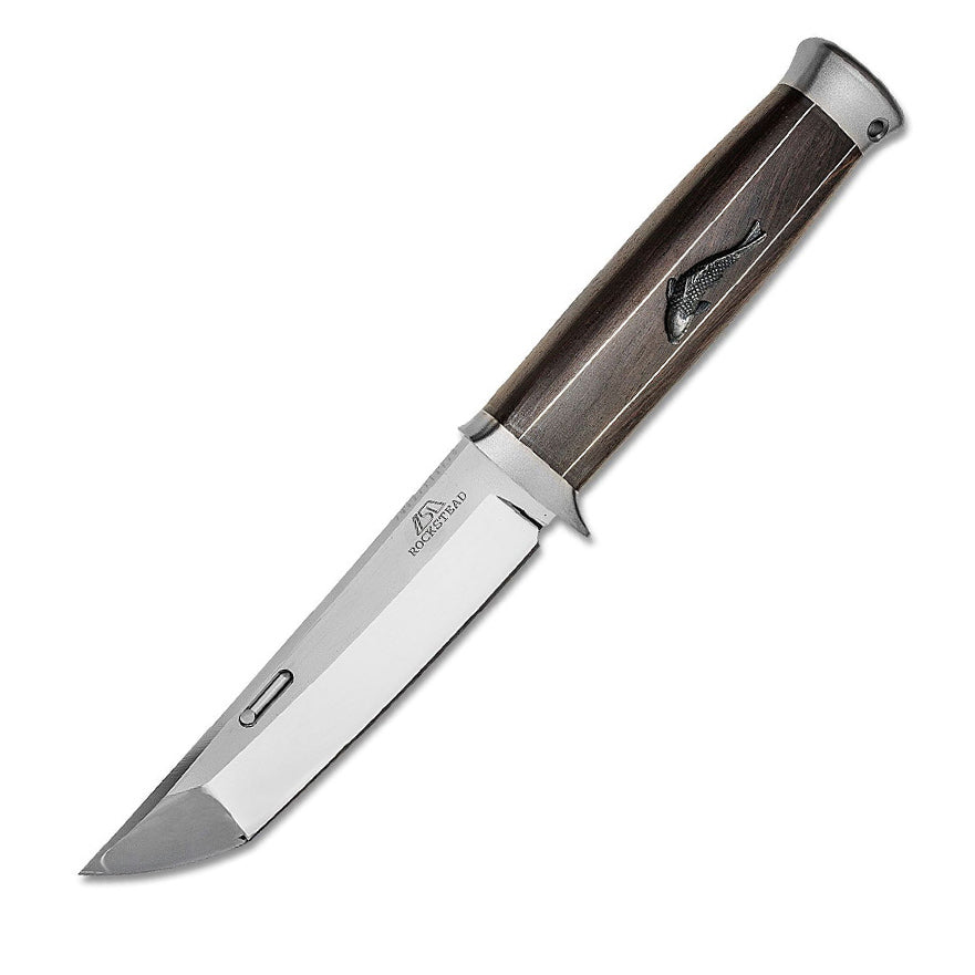 Rockstead Fixed DON T-ZDP ZDP189 Clad by VG10 Blade Ebony Handle Knives Collect