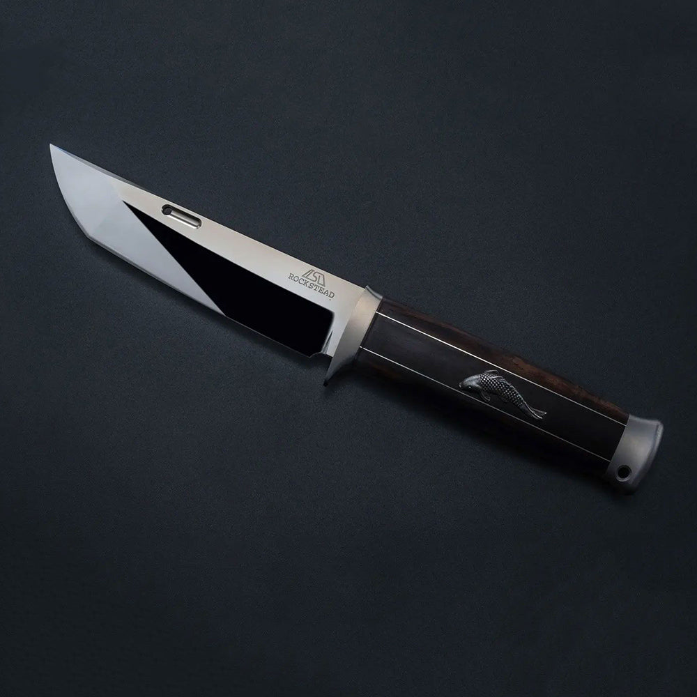Rockstead Fixed DON T-ZDP ZDP189 Clad by VG10 Blade Ebony Handle Knives Collect