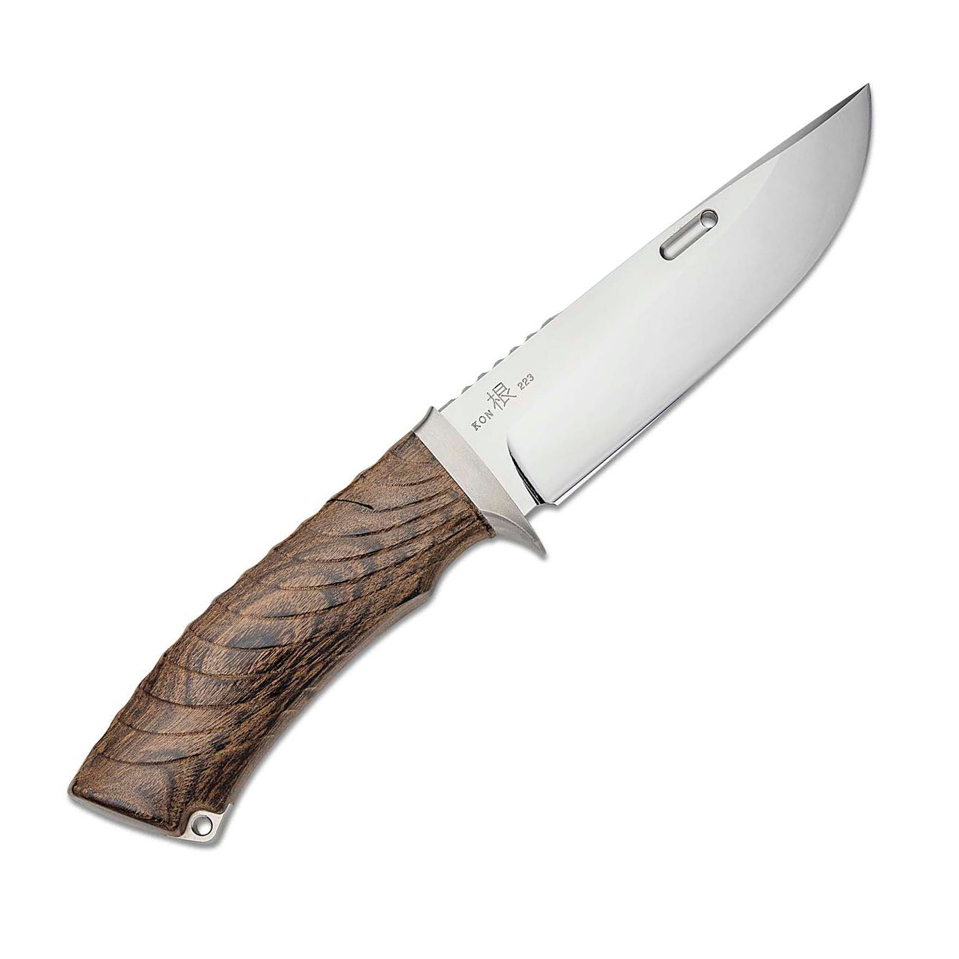 Rockstead Fixed KON-ZDP ZDP189 Clad by VG10 Blade Ebony Handle Knives Collect