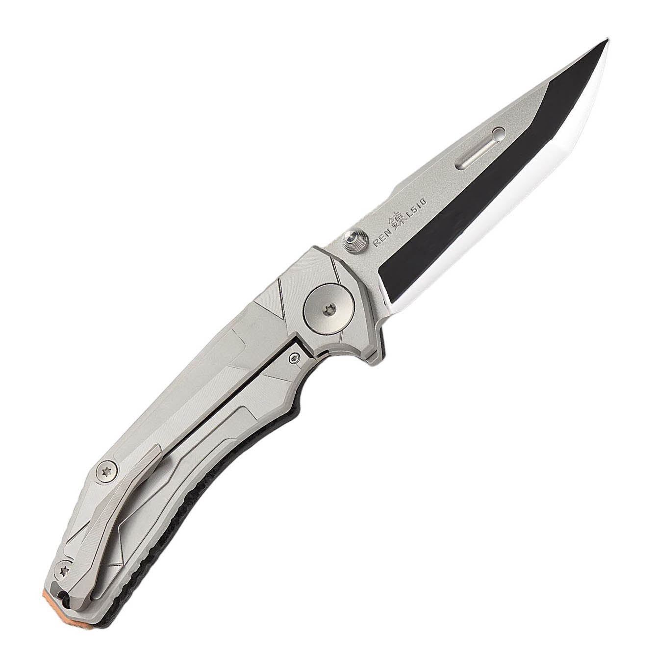 Rockstead REN-ZDP (DMB) Premium Japanese Folding Knife with Tanto Convex ZDP189 Blade