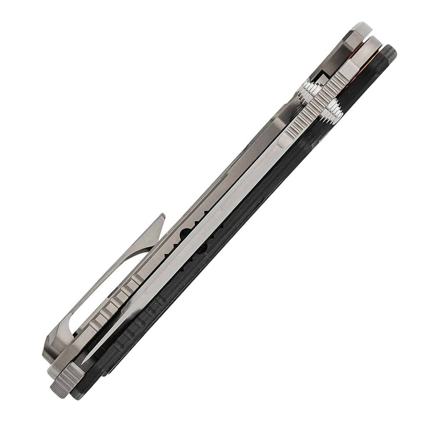 Rockstead REN-ZDP Premium Japanese Folding Knife with Tanto Convex ZDP189 Blade