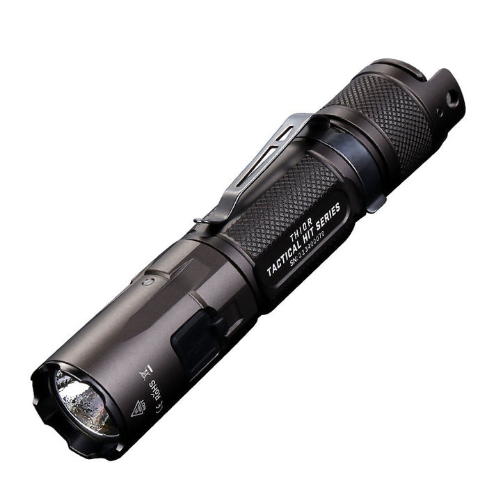 Jetbeam TH10R Tactical 2000 Lumens Flashlight Paddle Tail Switch Rechargeable