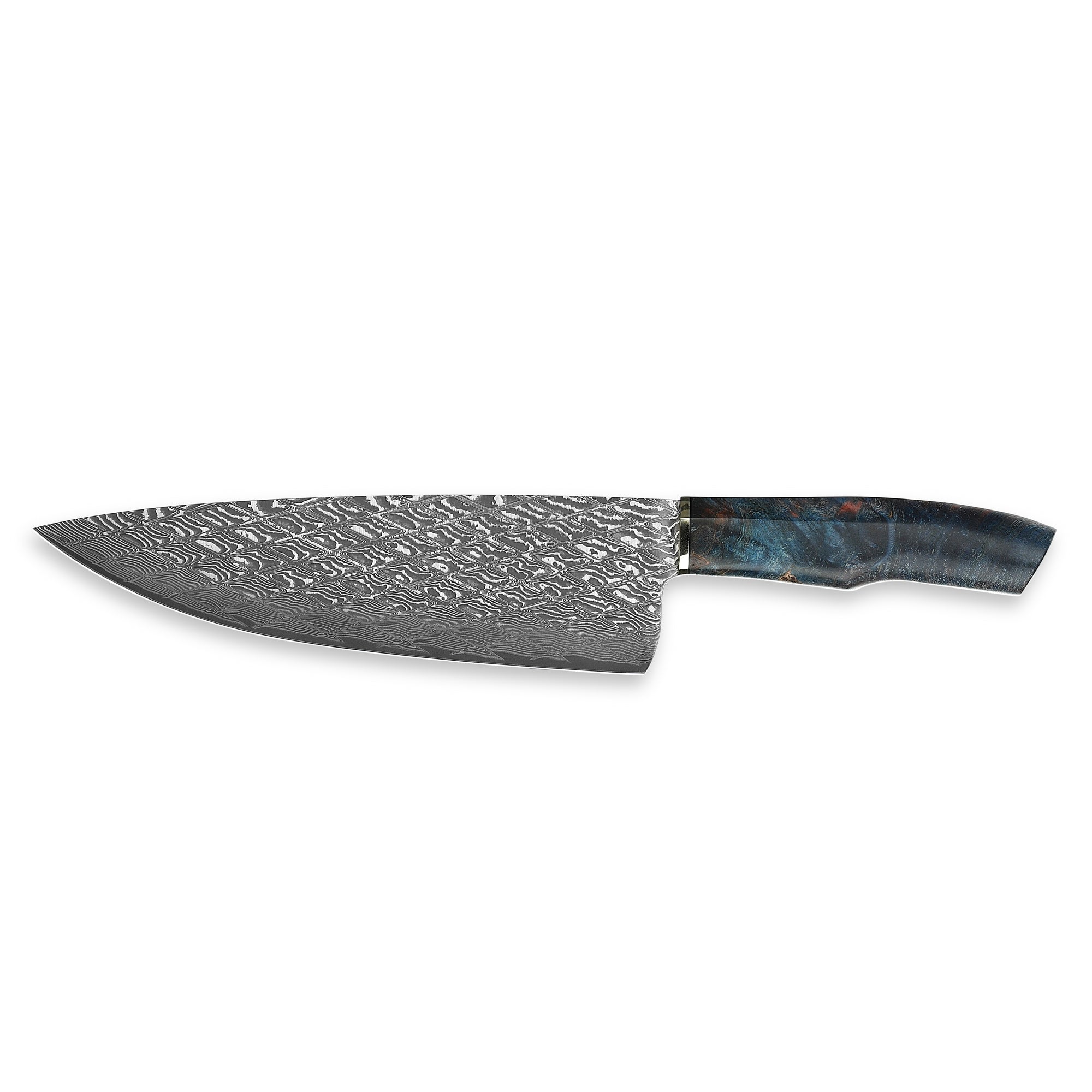 Xin Cutlery XinCraft XC131 Damascus Blade Maple Burl Wood Handle Chef Knife