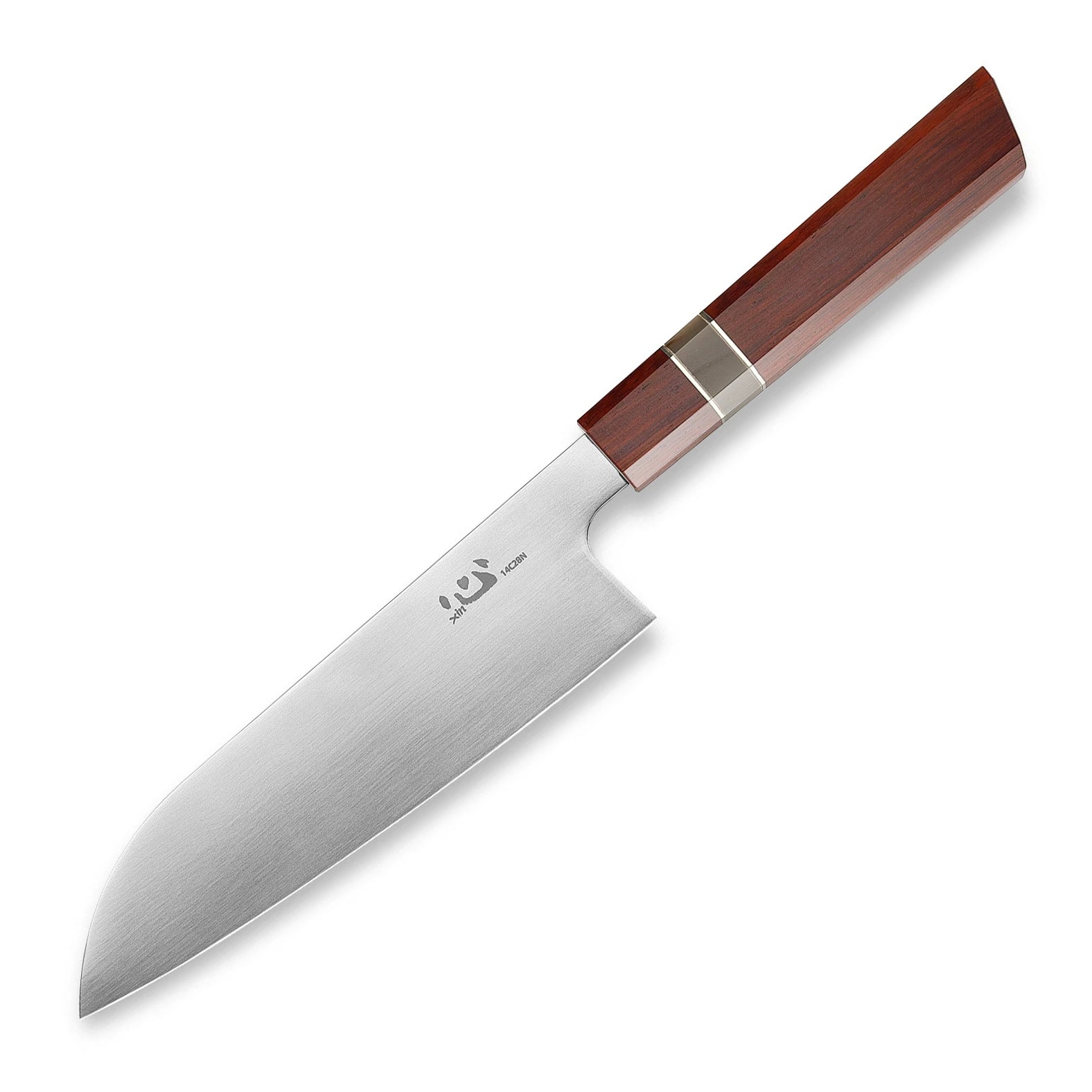 Xin Cutlery XinCraft XC142 440C Blade Maple Burl Wood Handle Chef Knife