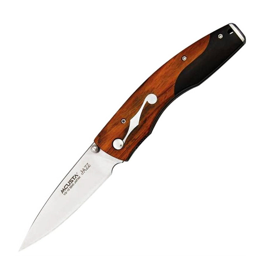 Mcusta Folding Knives MC-0171 VG-10 Blade Cocobolo Ebony Wood Handle Liner Lock