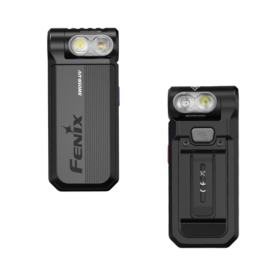 Fenix SW05R Multipurpose Clip-On Light with Red or UV Output EDC Tools