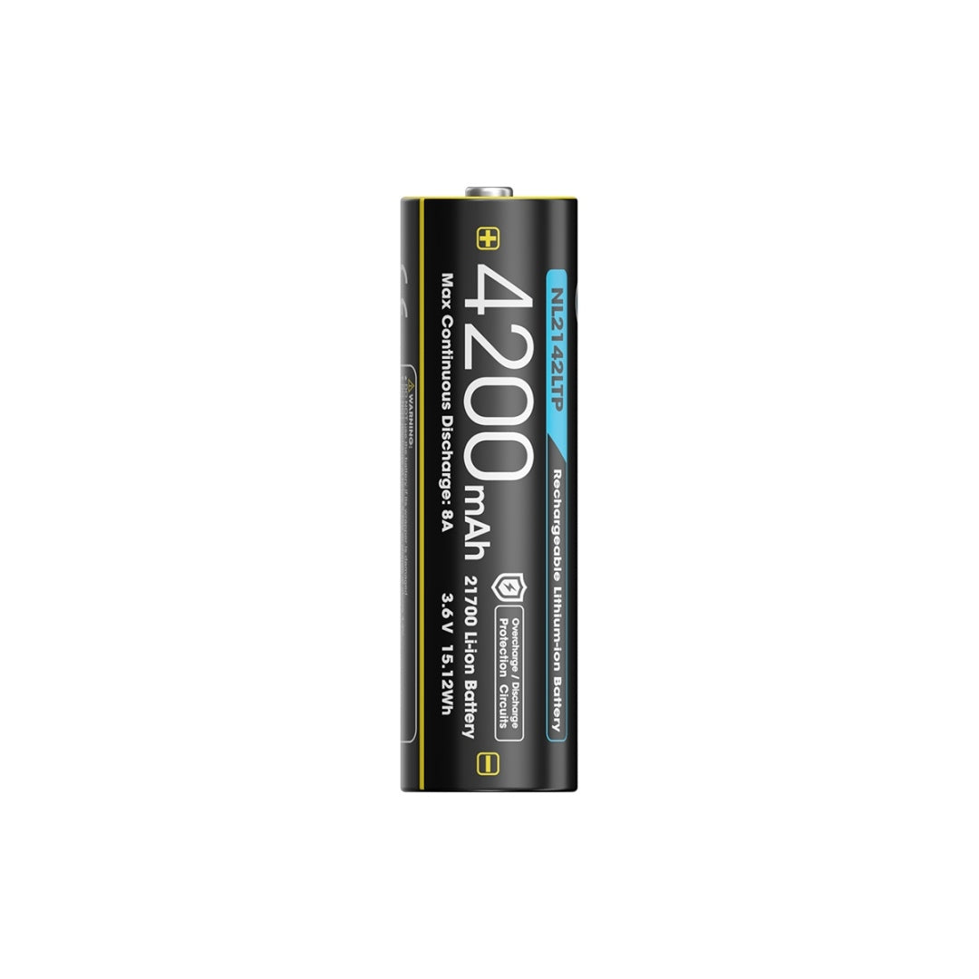 NITECORE Battery NL2142LTP Cold Weather 21700 Battery