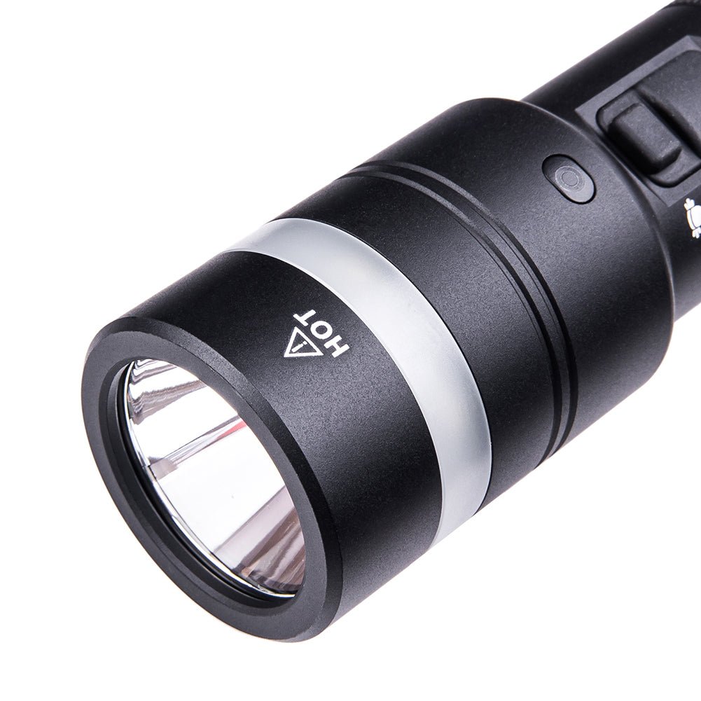 Nextorch Dual-Beam C61 Flashlight with Stepless Dimming 3500 Lumens EDC Tools