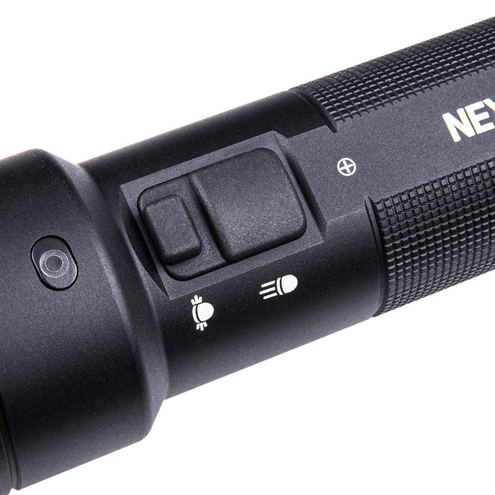 Nextorch Dual-Beam C61 Flashlight with Stepless Dimming 3500 Lumens EDC Tools