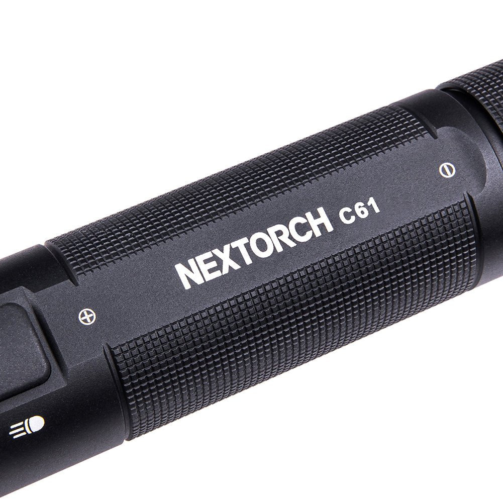 Nextorch Dual-Beam C61 Flashlight with Stepless Dimming 3500 Lumens EDC Tools