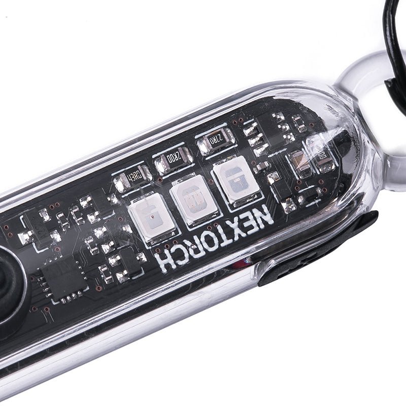 Nextorch K40 EDC Flashlight Multi-light Source Keychain Flashlight