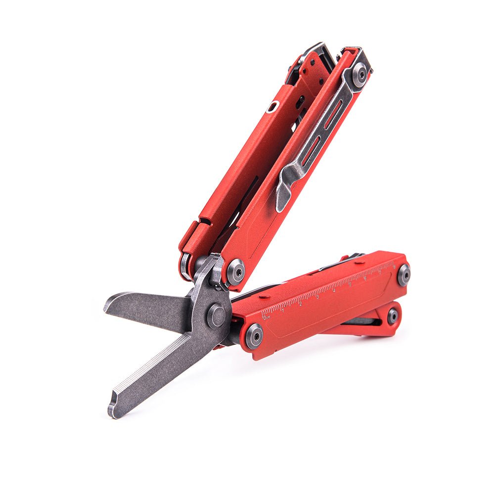 Nextorch Pioneer MT20 Red Multi-Tool with Glass Breaking Tip