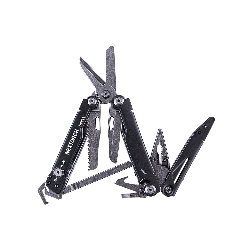 Nextorch Pioneer MT20 Black Multi-Tool with Glass Breaking Tip