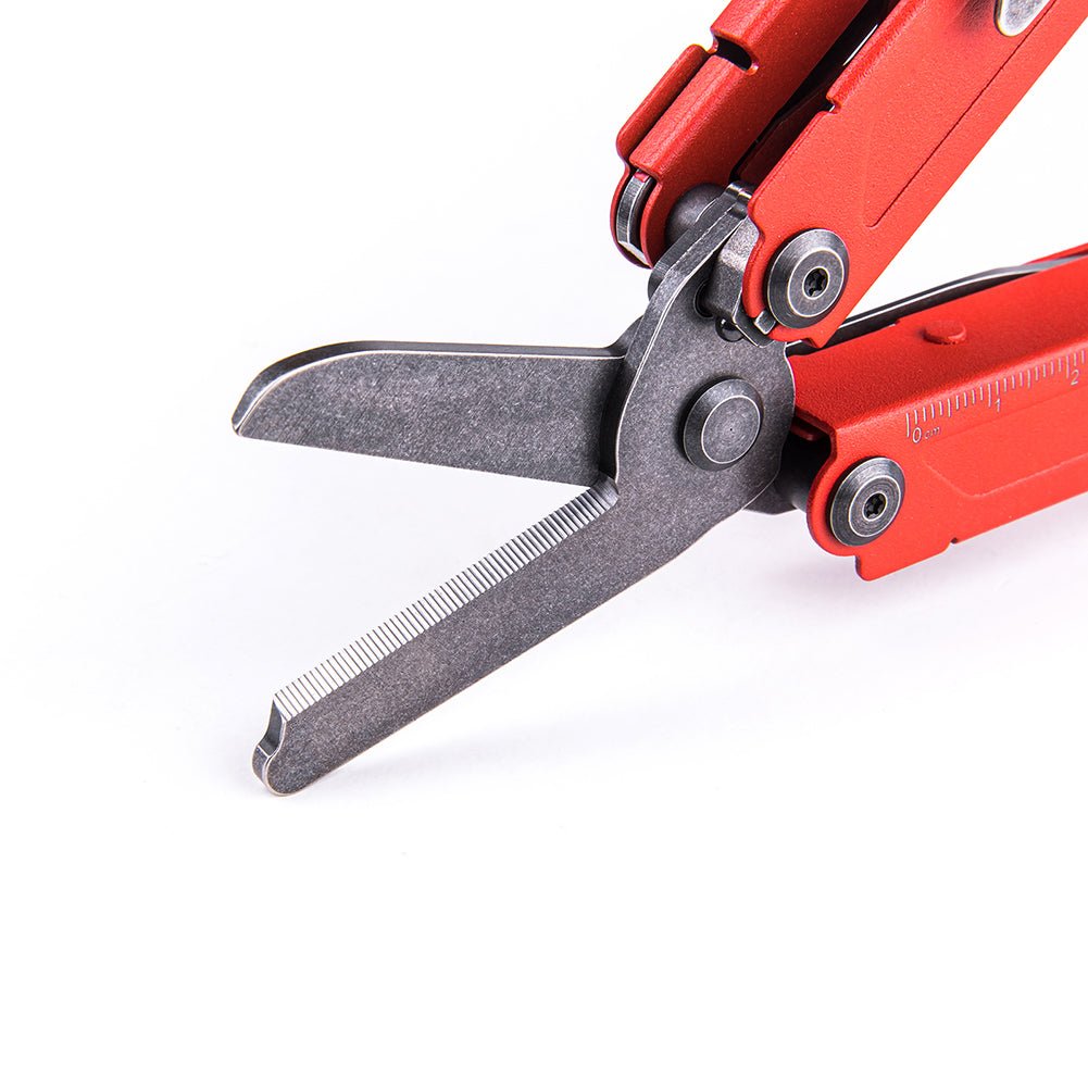 Nextorch Pioneer MT20 Red Multi-Tool with Glass Breaking Tip