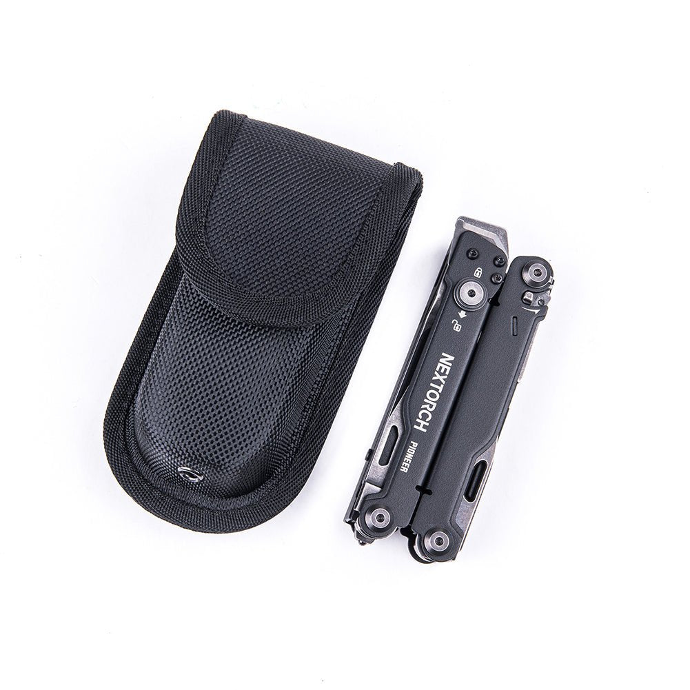 Nextorch Pioneer MT20 Black Multi-Tool with Glass Breaking Tip