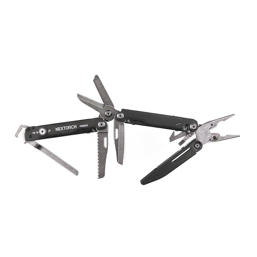 Nextorch Pioneer MT20 Black Multi-Tool with Glass Breaking Tip
