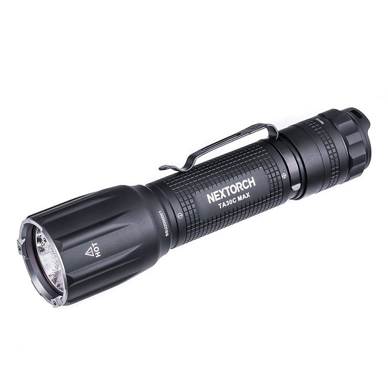 NEXTORCH TA30C MAX One-Step Strobe Tactical Flashlight - 3000 Lumens Black