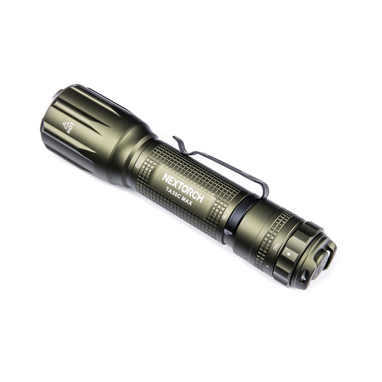NEXTORCH TA30C MAX One-Step Strobe Tactical Flashlight - 3000 Lumens Green