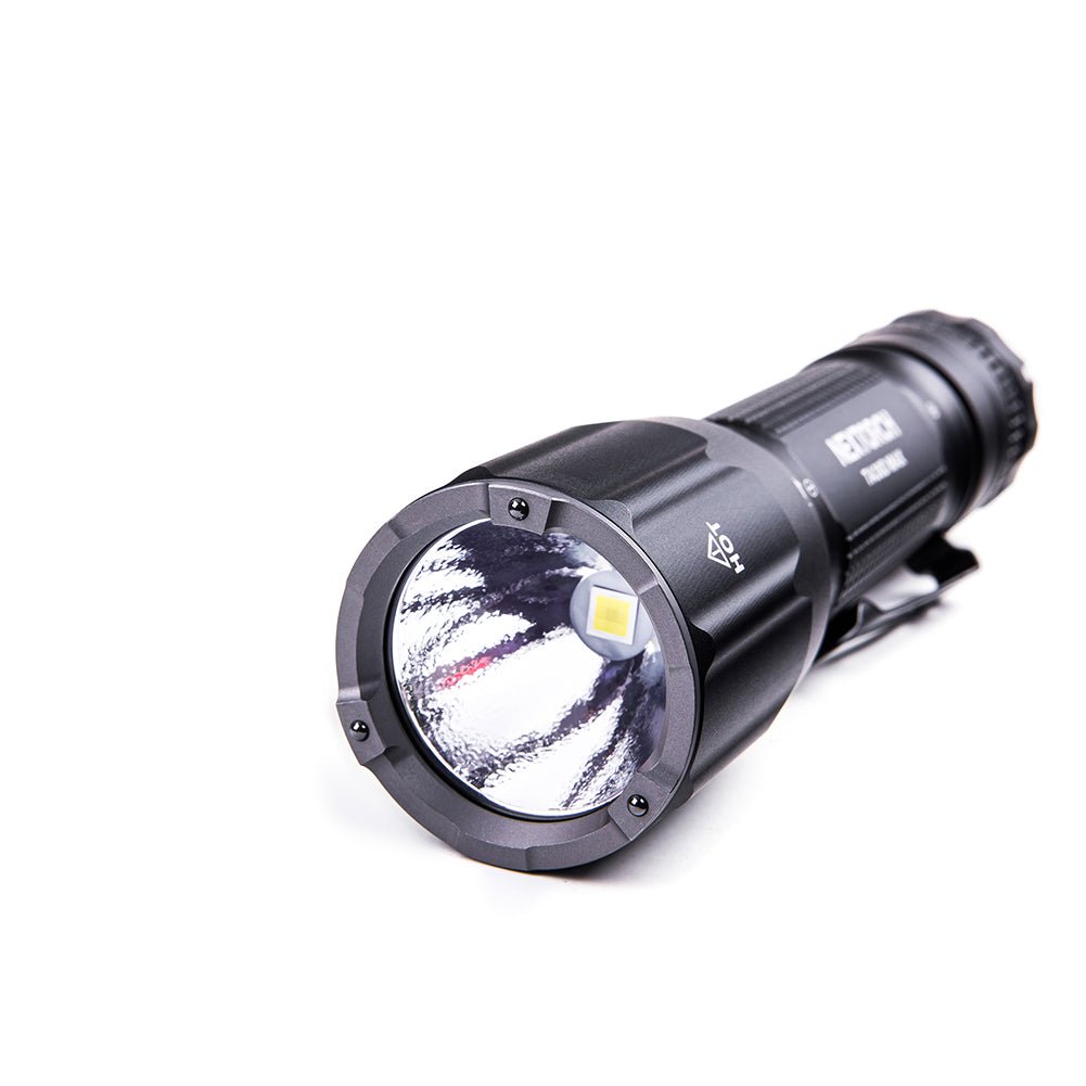 NEXTORCH Flashlight TA30D MAX One-Step-Strobe Tactical & Search Flashlight - 4000 Lumens