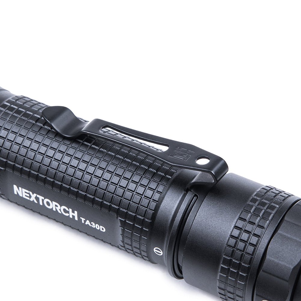 Nextorch TA30D Tactical One-Step-Strobe Flashlight with FR-1 Ring