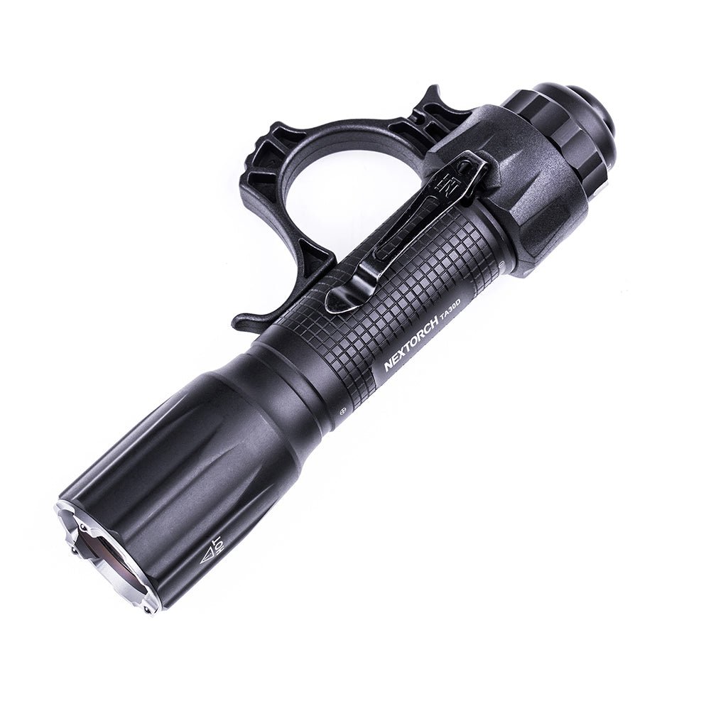 Nextorch TA30D Tactical One-Step-Strobe Flashlight with FR-1 Ring