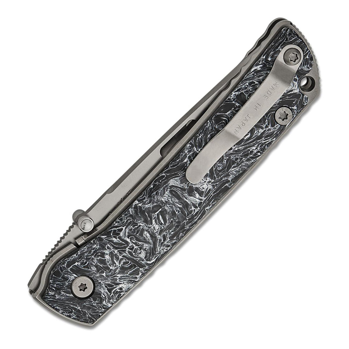 Rockstead HIGOⅡ X-FCF-ZDP (DMP) Premium Japanese Folding Knife with Honzukuri Convex Blade