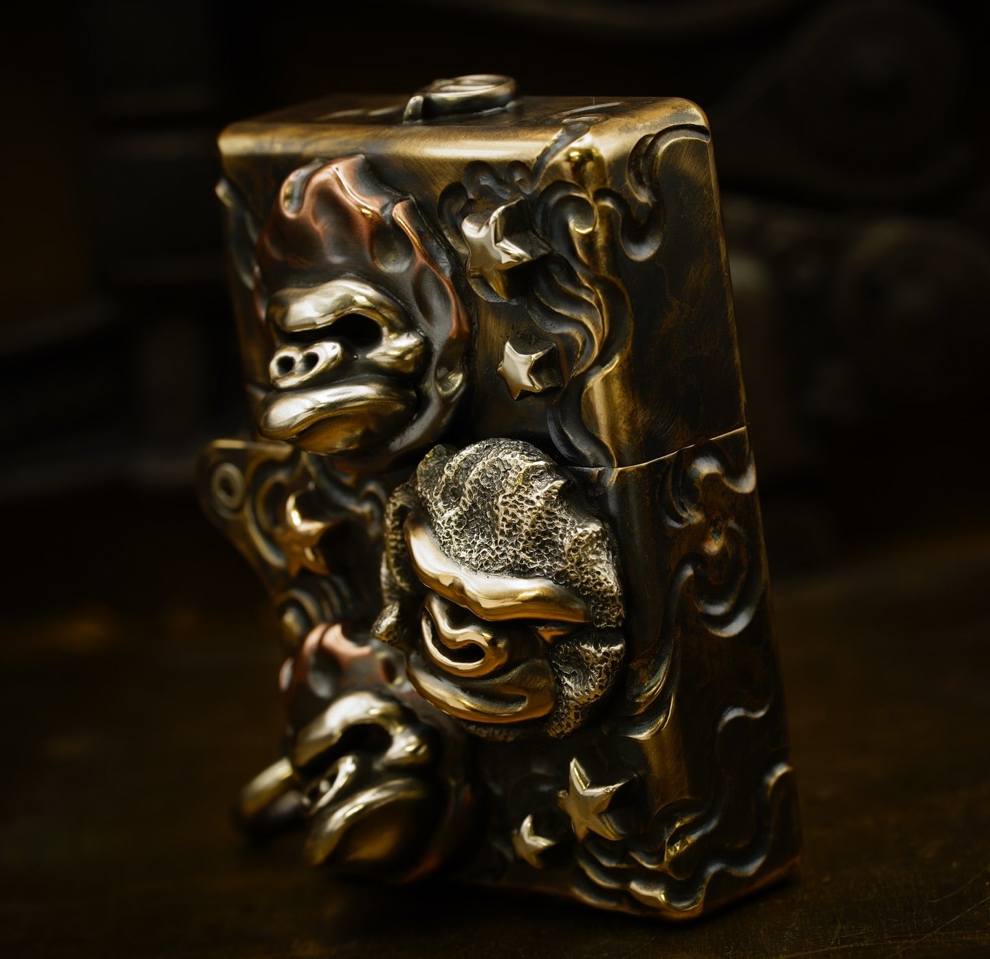 Phase Objects Custom Monkey Lighter Limited Exclusive Sale Number:1