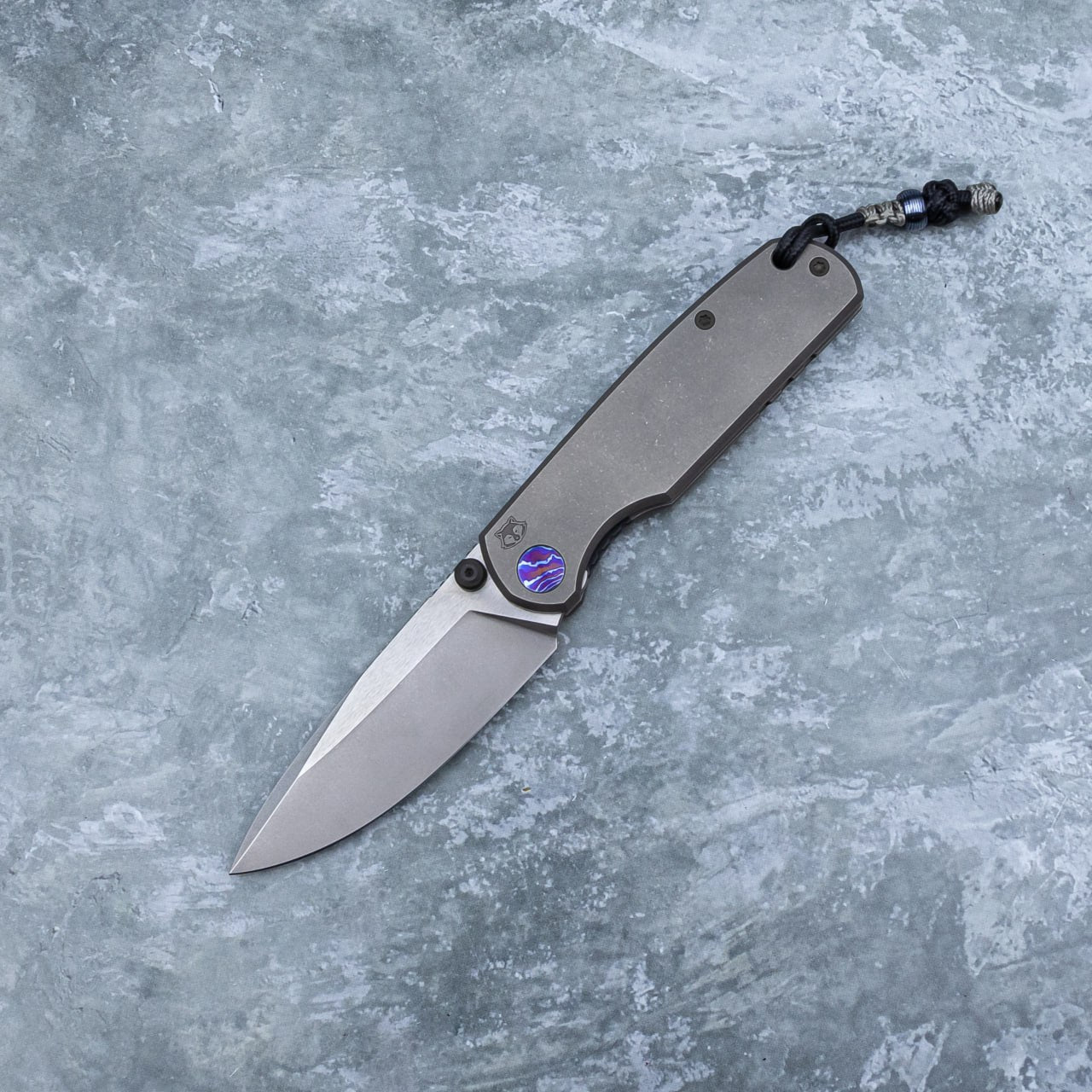 Arakun knives Gaudi EDC Pocket Knife QPM53 Blade Titanium Handle Frame Lock Handmake Custom