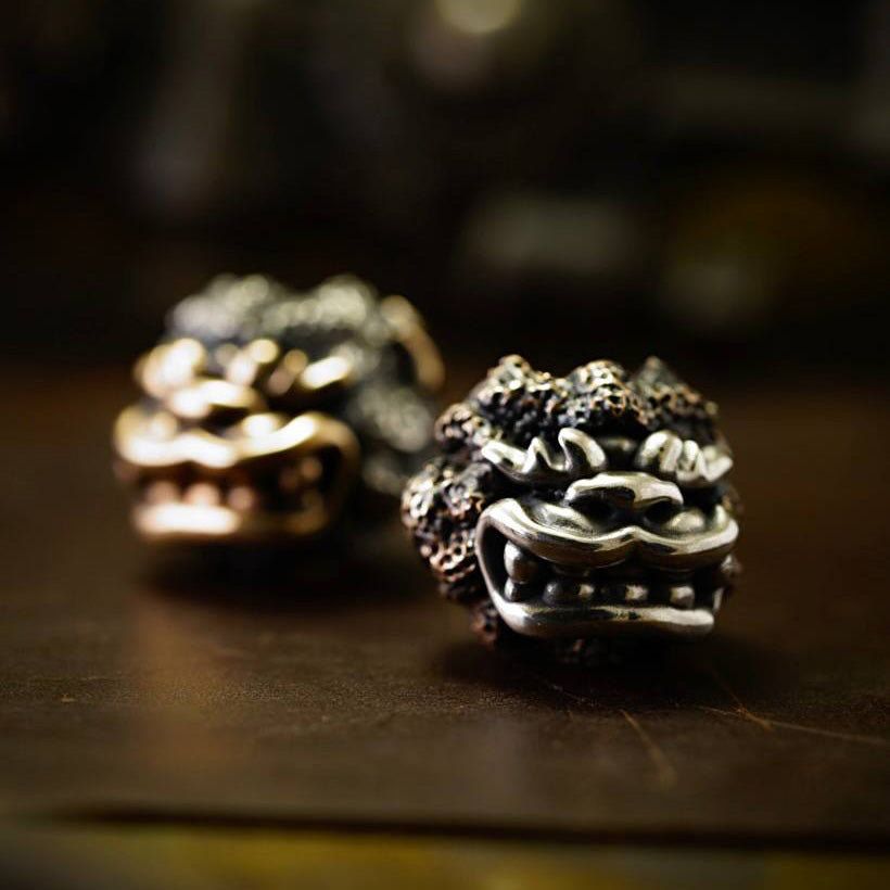 Phase Objects Silver Lion Beads Custom Made GearBLog Exclusive Limit