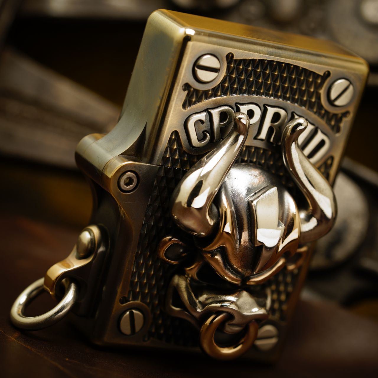Cpprhd Bull Handmade Bull Custom Kerosene Lighter