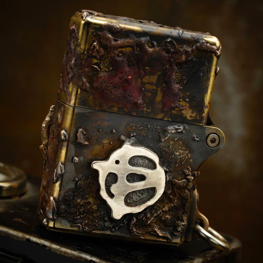 Phase Objects Custom Fire Monkey Lighter Limited Exclusive Sale Number:2