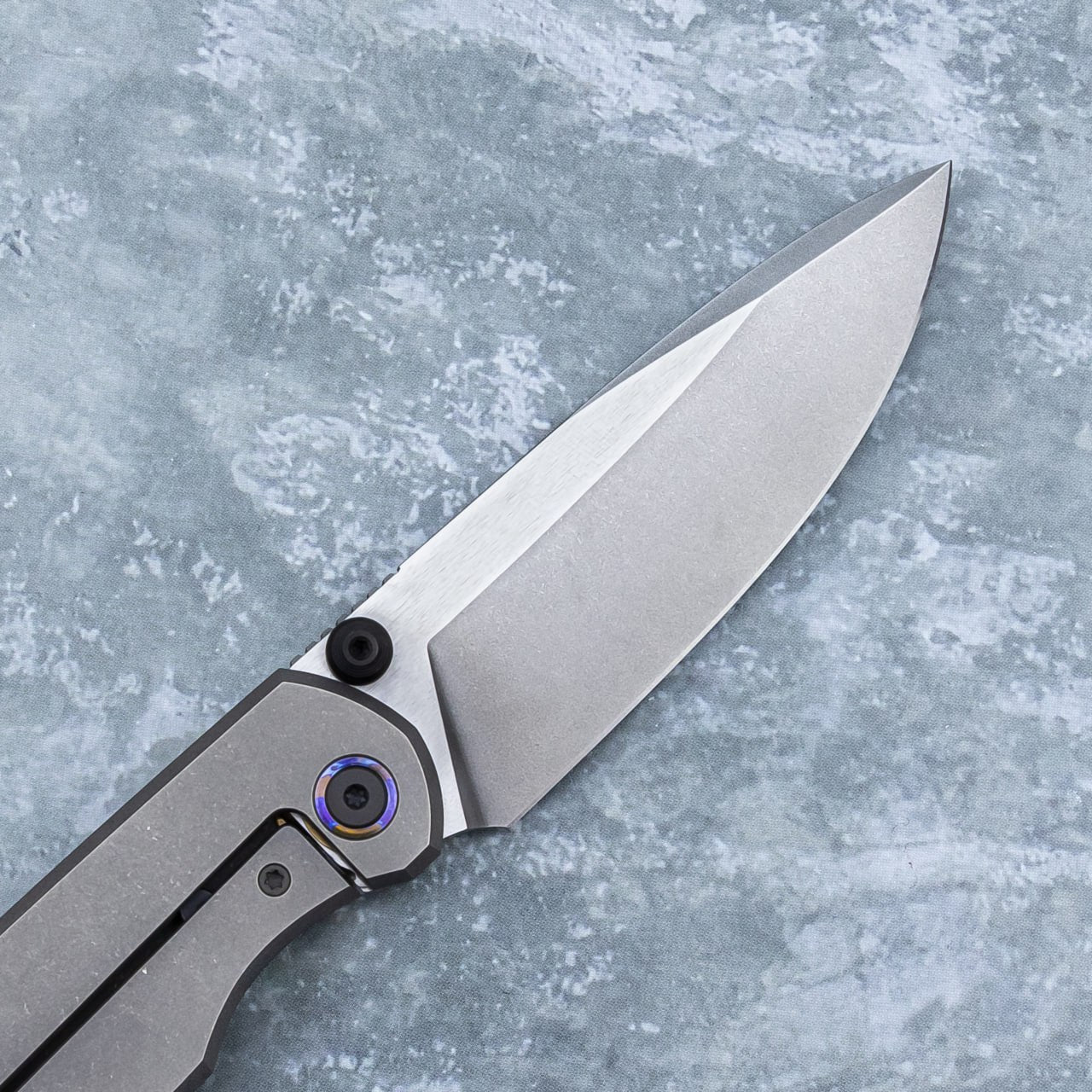 Arakun knives Gaudi EDC Pocket Knife QPM53 Blade Titanium Handle Frame Lock Handmake Custom