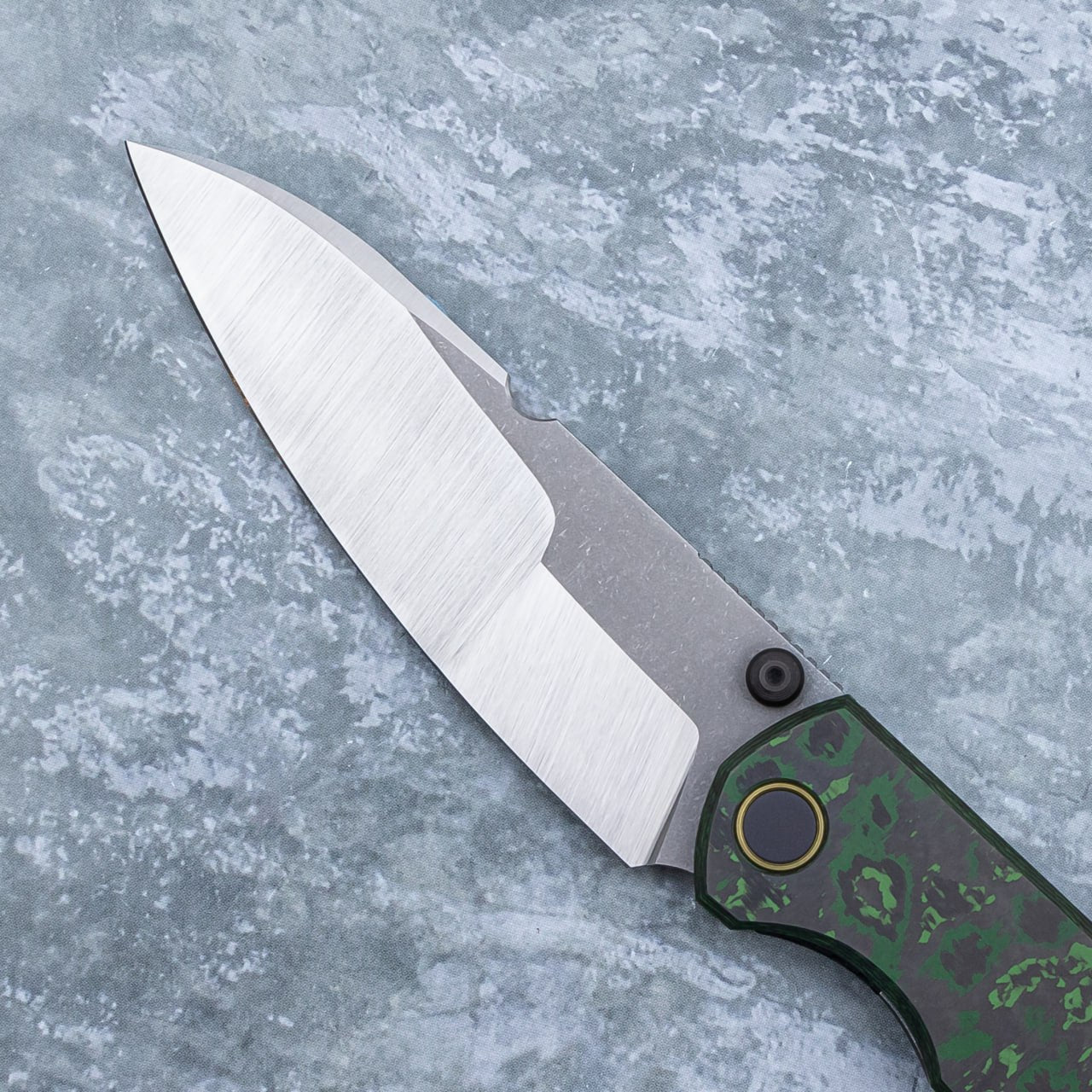 Arakun knives Fatum DiGri QPM420V Blade Carbon Fiber Handle Frame Lock Handmake Custom