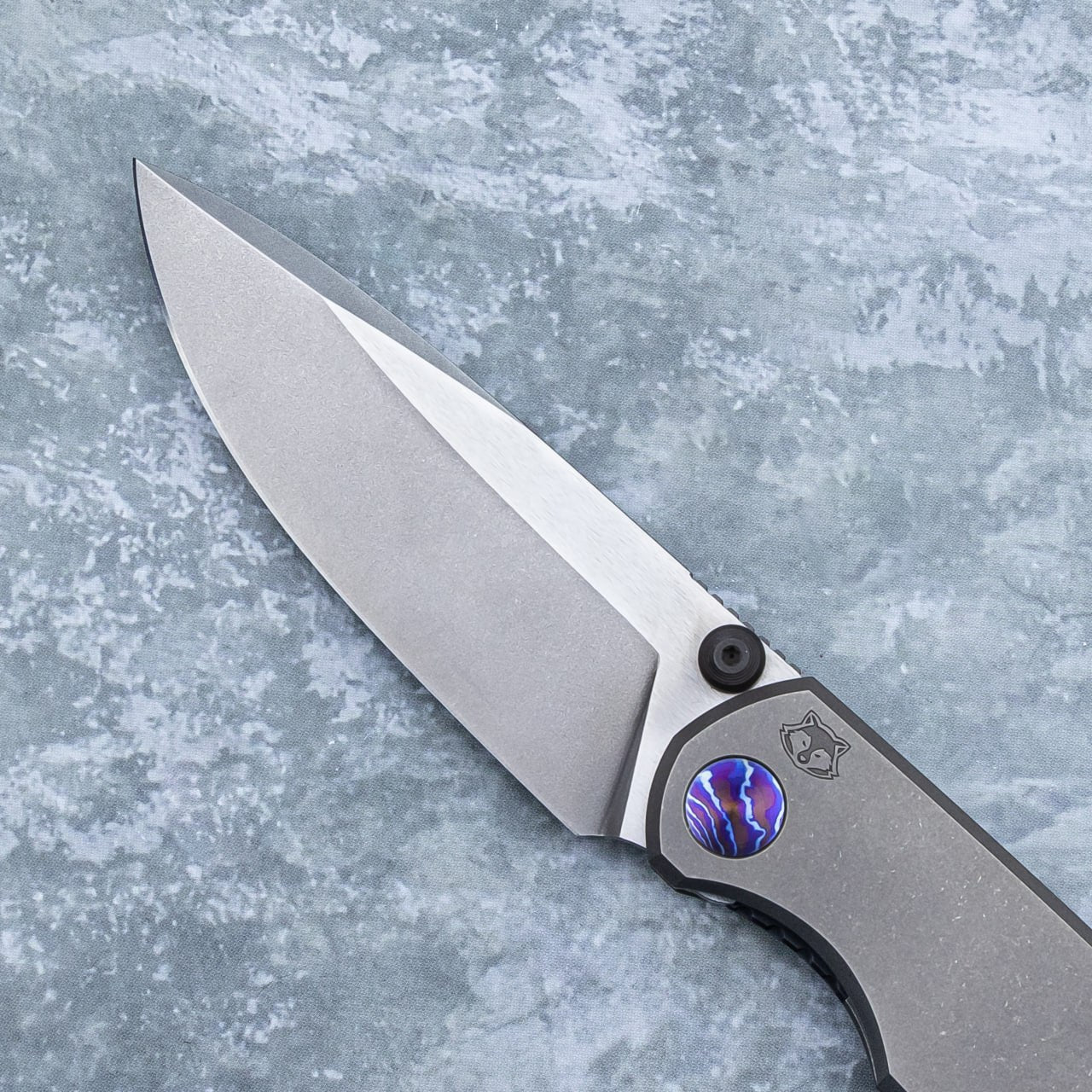 Arakun knives Gaudi EDC Pocket Knife QPM53 Blade Titanium Handle Frame Lock Handmake Custom