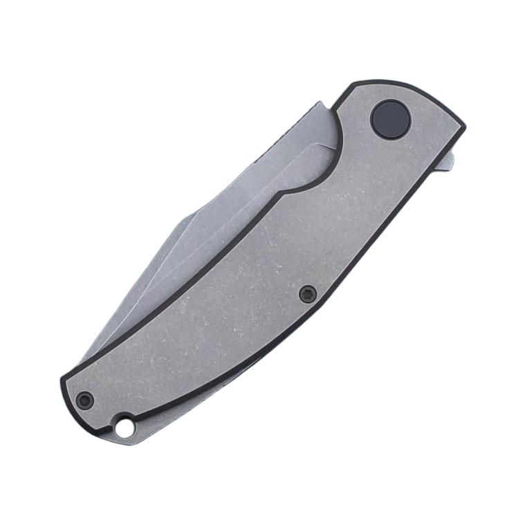 Arakun knives Mini Antago Flipper M398 Blade Titanium Handle Handle Frame Lock Handmake Custom