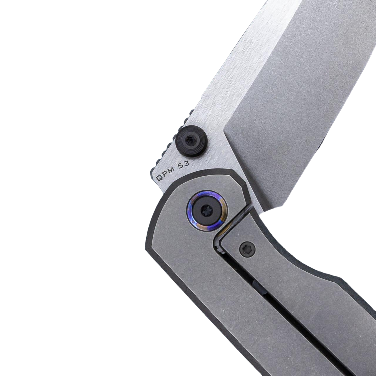 Arakun knives Gaudi EDC Pocket Knife QPM53 Blade Titanium Handle Frame Lock Handmake Custom