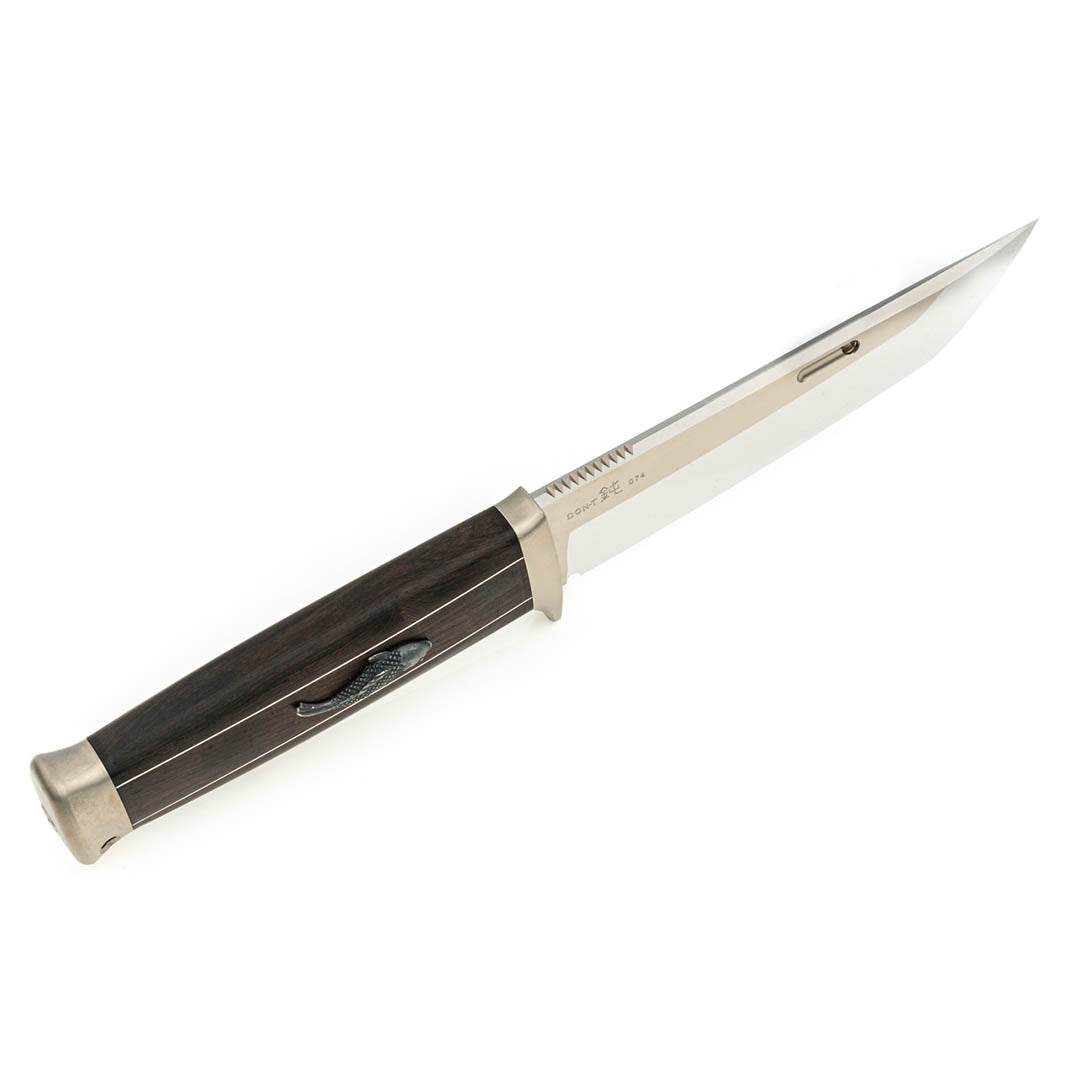 Rockstead Fixed DON T-ZDP ZDP189 Clad by VG10 Blade Ebony Handle Knives Collect