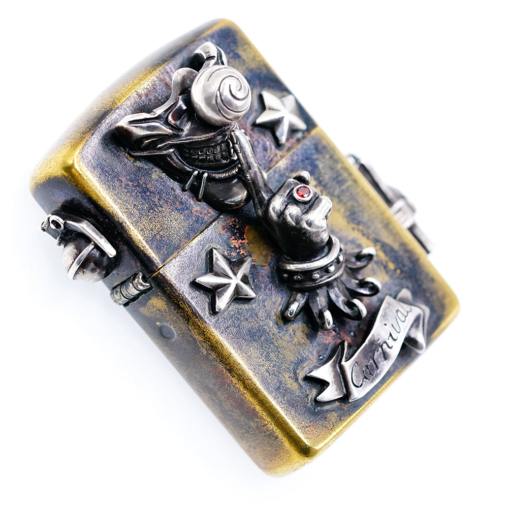 Raven Studio Custom Kerosene lighterpo Clown Handmake Lighter